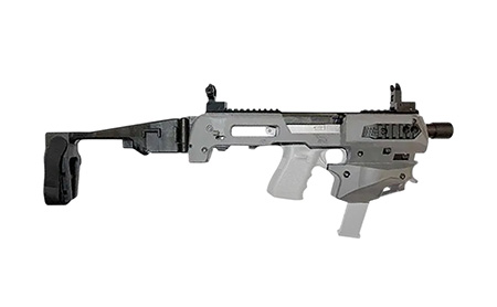 [814716052242] Meta Tactical Llc MCKGEN3TU Micro Conversion Kit Fits Glock Gen3 Tungsten Synthetic Stock