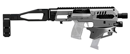 [814716020791] Meta Tactical Llc MCKGEN2TU Micro Conversion Kit Fits Glock Gen2 Tungsten Synthetic Stock