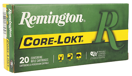 [047700385303] Remington Ammunition 29489 Core-Lokt  300WSM 150gr Pointed Soft Point Core Lokt 20 Per Box/10 Case