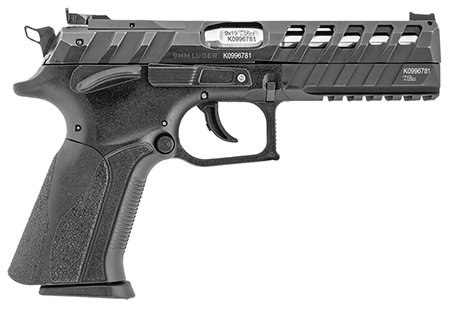[8588005808514] Grand Power 8588005808514 X-Calibur CO Mk23 Match 9mm Luger 15+1 4.80" Stainless Barrel, Black Steel Lightening Cut/Optic Cut/Serrated Slide, Black Steel Frame w/Picatinny Rail, Black Textured Grip