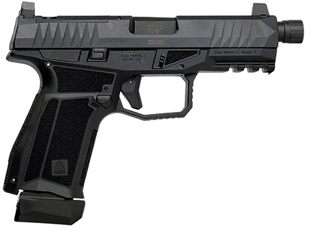 [815537024791] Global Ordnance LLC 815537024791 Delta M Gen2 9mm Luger 15+1 4" Black Threaded Barrel, Black Nitride Optic Cut/Serrated Slide, Black Frame, Ambidextrous