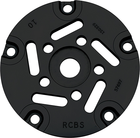[766839889314] RCBS 88931 Pro Chucker 5 Shell Plate Size #18 Black Steel