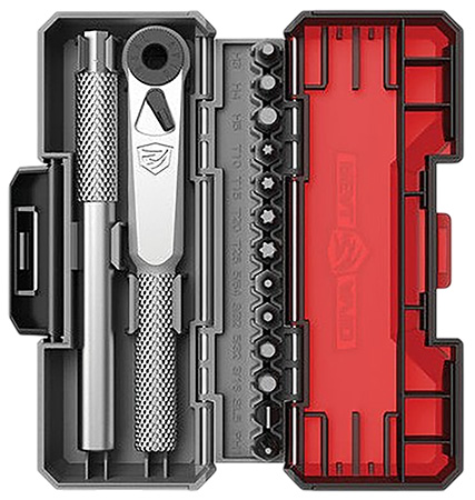 [813119015991] Real Avid AVX3GBS13 X3 Driver Gunsmithing Bit Set Silver 13 Pieces
