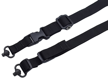 [843119034128] Tacshield T6031BK Warrior 2-in-1 Sling Black Webbing Two-Point Rifle/Shotgun