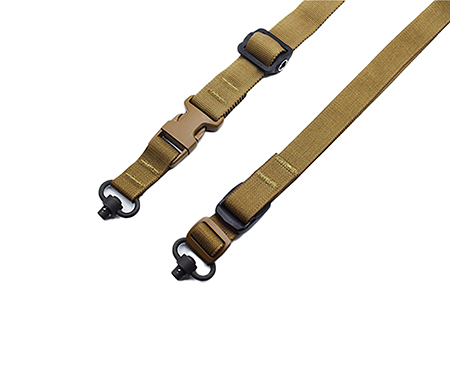 [843119034135] Tacshield T6031CY Warrior 2-in-1 Sling Coyote Tan Webbing Two-Point Rifle/Shotgun