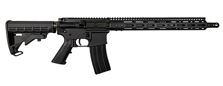 [818725013232] Franklin Armory 0010084BLK Binary CVR 5.56 NATO 30+1 16" Black LTW Contour Barrel, Black Aluminum Receiver w/Picatinny Rail, M-LOK Handguard, M4 Style Black Polymer Stock, A2 Style Grip