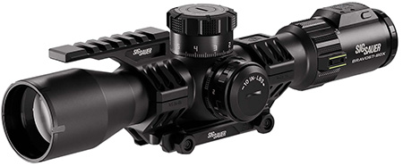[798681721450] Sig Sauer Electro-Optics SOBBDX63102 BRAVO6T BDX Black 3-18x44mm, 35mm Tube, Illuminated MRAD Milling 2.0 Reticle