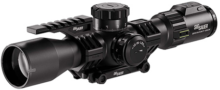 [798681629527] Sig Sauer Electro-Optics SOBBDX63104 BRAVO6T BDX Black 3-18x44mm, 35mm Tube, Illuminated MRAD DEV-L 2.0 Reticle