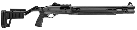 [082442027845] Beretta USA J131M2CPC18 1301 Tac C 12 Gauge Semi-Auto 3" 5+1 18.50" Black Steel Barrel, Black Aluminum Receiver w/Picatinny Rail, Black Chisel Fixed Synthetic Stock, Black Polymer Grip, M-LOK Mounting