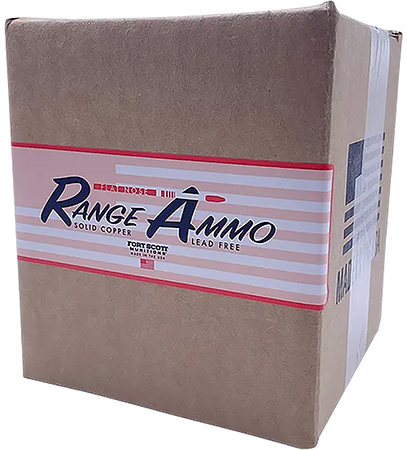 [758381722515] Fort Scott Munitions 9MM-115-SCVFNRA Range Ammo  9mm 115gr Solid Copper Flat Nose 500rds