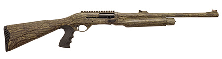 [812052025661] Silver Eagle Arms A21218BLC Alpha 2  12 Gauge Semi-Auto 3" 4+1 18.50" Steel Barrel Fixed Camo Synthetic Stock