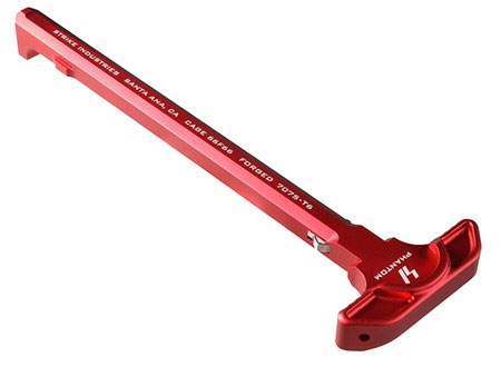 [708747545012] Strike ARSLCHRED Latchless Charging Handle AR-15 Red Anodized Aluminum