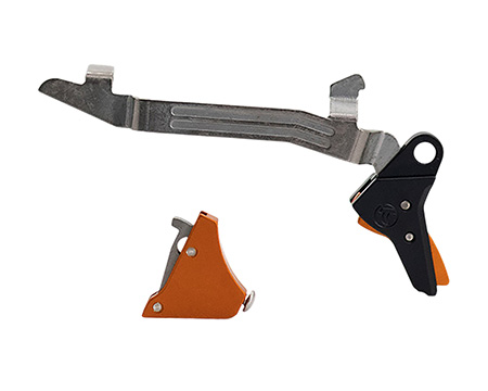 [081950615728] Timney Triggers ALPHAGLOCK5ORANGE Alpha Competition  9mm/40 S&W Orange Fits Glock Gen5