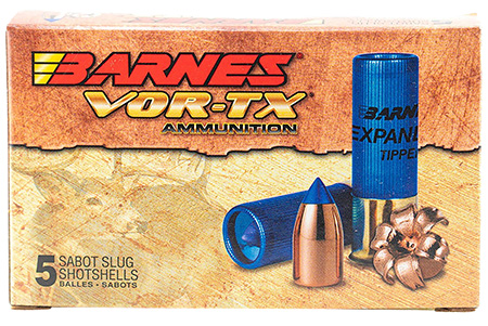 [716876537129] Barnes Bullets 20737   12Gauge 3" 5 Per Box/10 Case
