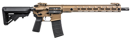 [810085127611] Watchtower Firearms RDR556-16-FDE Raider  5.56 NATO 30+1 16" Black Nitride Flat Dark Earth Cerakote Barrel, Aluminum Receiver w/Picatinny Rail, Adjustable Black Polymer Stock, B5 Grip, Ambidextrous