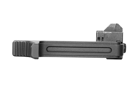 [793811767506] Strike Industries SMCCP320EXTCH SMC Charlie Extended Charging Handle Compatible w/ Strike Modular Chassis Systems Sig Sauer P320 Black Ambidextrous
