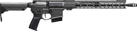 [840442507275] CMMG 34A120FTNG Resolute MK4 338 ARC 10+1 16.10" Black Nitride Threaded Barrel, Tungsten Cerakote Aluminum Receiver w/Picatinny Rail, M-LOK Handguard, Tungsten Polymer CMMG Ripstock, CMMG Zeroed Grip