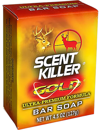 [024641012437] Wildlife Research 1243 Scent Killer Gold Bar Soap Odor Eliminator Unscented 4.5 oz