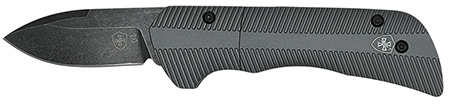 [093674827691] Templar Knife  Cali Auto Assist  1.90" Folding Drop Point Plain Cali D2 Steel Blade, 3.56" Gunmetal Anodized Aluminum Handle