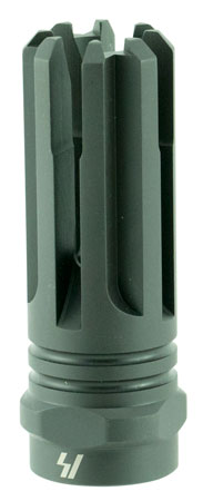 [700598351057] Strike Industries VENOMFH308 Venom Flash Hider Black Steel with 5/8"-24 tpi Threads, 2.16" OAL  &  0.862" Diameter for 308 Win, 7.62x51mm NATO AR-Platform