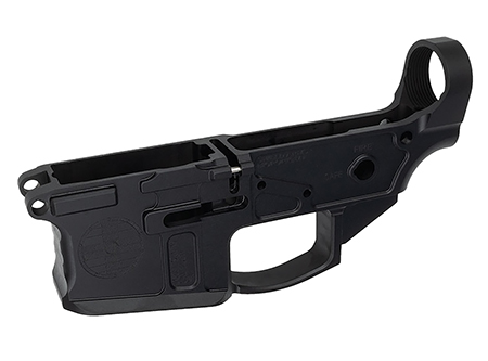 [853465008049] Shield Arms SAO15 SA-15 Stripped Lower Receiver Multi Aluminum Black Anodized for AR-15 Non-Folding