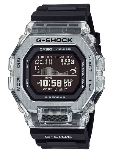 [889232405834] GSHOCK GBX-100S-1CR   DIGITAL G-GLIDE BLK