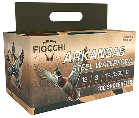 [762344866604] Fiocchi 123ADS3   12Gauge 3" 1 1/5oz 3Shot 100 Per Box/2 Case