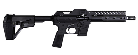 [810165560161] Freedom Ordance FM9D8-BLK FM9D  9mm Luger 33+1 8" Black Anodized Barrel, Black Anodized Receiver, Black Polymer Grip