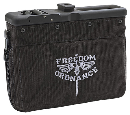 [810165560321] Freedom Ordance FM9A85 FM-9 Belt Bag Black 9mm Waist Mount 150rds