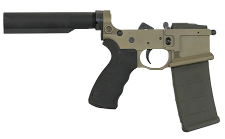 [818725011344] Franklin Armory 0020009BLK Libertas  Multi Aluminum Black Hardcoat Anodize