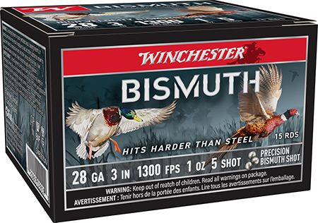 [020892028593] Winchester Ammo SWB2835XV   28Gauge 3" 1oz 5Shot 15 Per Box/10 Case