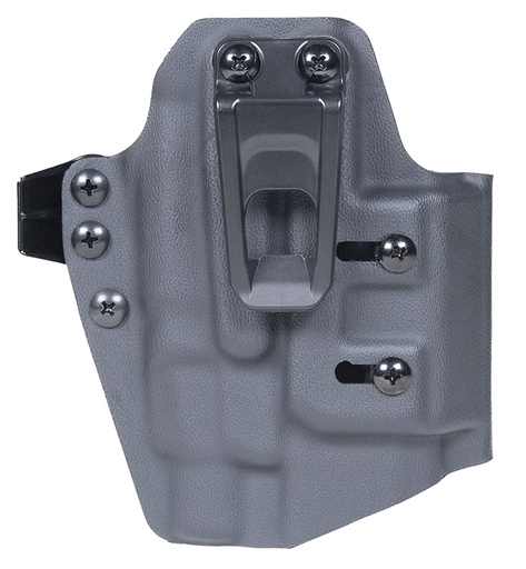 [810015554012] High Speed Gear 1401 Universal Light Holster  IWB Black Kydex Belt Clip Compatible w/ X300U/T(A  &  B) Ambidextrous