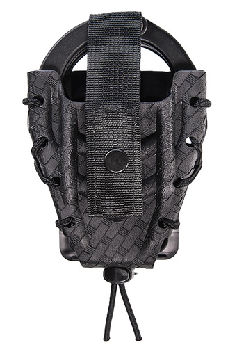 [849954030011] High Speed Gear 11DCK0BW Taco Handcuff Holder Kydex Basketweave 2" Clip
