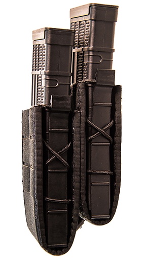 [849954023150] High Speed Gear 41TS02BK Taco Double Duty Staggered Black Nylon Laminate Pistol