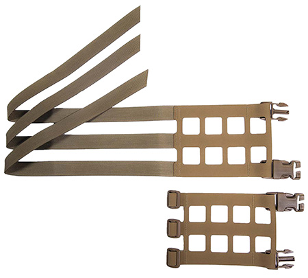 [849954035245] High Speed Gear 40PCC4CB Core Cummerbund 4 Column Coyote Brown Cordura