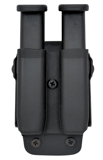 [849954040225] High Speed Gear 42P112BK Uniform Double Pistol Black Kydex Size 1 Compatible w/Glock 9 mm/.40 S&W/.357 Sig