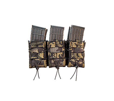[849954024317] High Speed Gear 45X2ROMB Taco Shingle X2R Black Multi-Cam Cordura, Fits Rifle Mags
