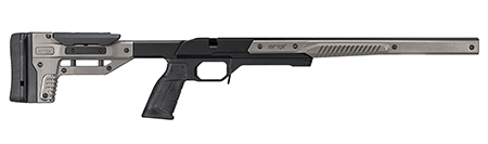 [682157406043] Mdt Sporting Goods Inc 104781GRY Oryx Rifle Chassis Gray Aluminum Fits Ruger 10/22