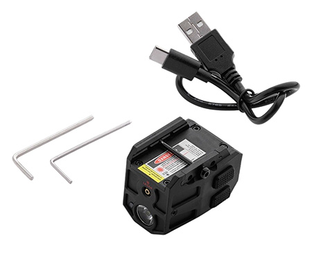 [044435922544] Alliance Consumer Group IPRMLT0003 MYCRO Rail Mount Light Matte Black PA66 Nylon 50/150/300 Lumens Green Laser