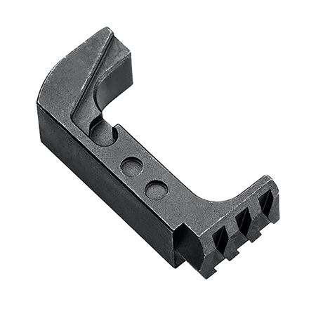 [7426848612053] Tyrant CNC TD43X48ESTEELBLACK  Extended Magazine Release Glock 43x/48 Black Aluminum/Steel