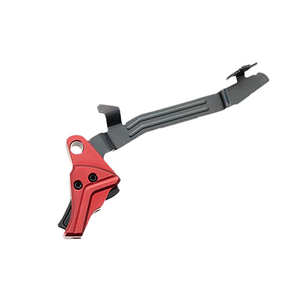 [764046032875] Tyrant CNC TDG43TRIGREDBLKBAR I.T.T.S  Red/Black Fits Glock 43/43x/48
