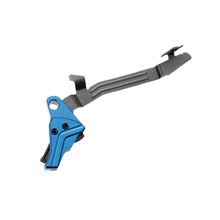 [764046032912] Tyrant CNC TDG43TRIGBLUEBLKBAR I.T.T.S  Blue/Black Fits Glock 43/43x/48
