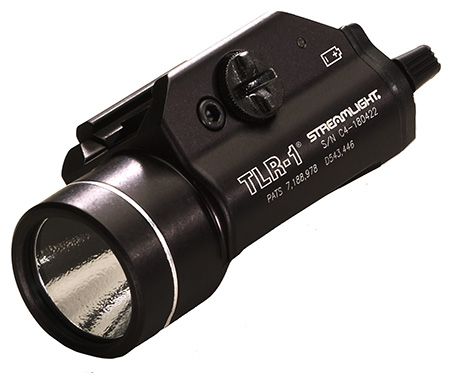 [080926691100] Streamlight 69110 TLR-1 Gun Light  Black Anodized 300 Lumens White C4 LED
