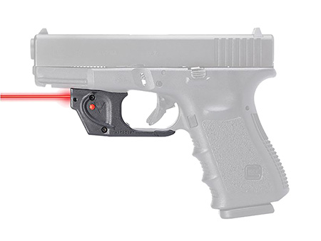 [850060550539] Viridian 9120092  E-Series Fits Glock 17/19/34/45/47 Red Laser Black Polymer Trigger Guard Mount
