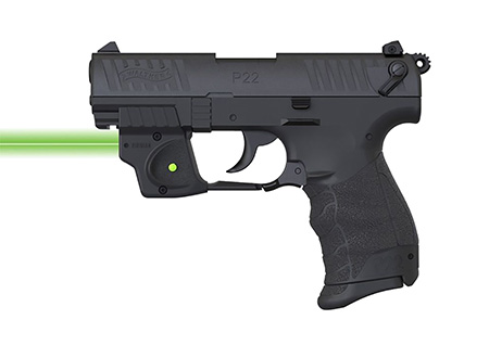 [850060550263] Viridian 9120097  E-Series Fits Walther P22 Green Laser Black Polymer Rail Mount Mount