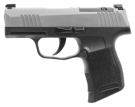 [798681733682] Sig Sauer 3659SXR3P P365X  Micro-Compact Frame 9mm Luger 10+1 3.10" Steel Barrel, Stainless Steel Optic Ready/Serrated Slide, Black Stainless Steel Frame w/Accessory Rail, Polymer Grip