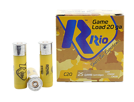 [8435101625470] Rio Ammunition RSL20 Royal Star  20Gauge 3.875" 25 Per Box/10 Case