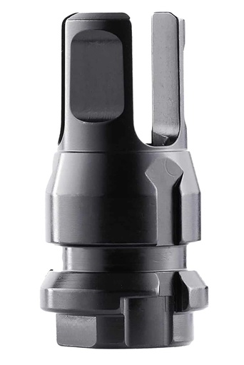 [810128160582] Dead Air DA119 KeyMo Flash Hider Black Nitride 4140 HT Alloy Steel 1/2"x28 Sig Taper Threads 2.063" OAL 9mm