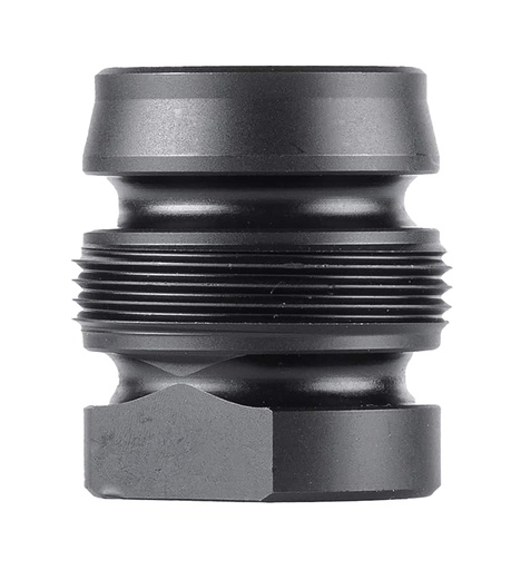 [810128161664] Dead Air DA143 Xeno Xero Black 4140 HT Alloy Steel 9/16x24 RH Threads 1.105" OAL 0.99" Diameter 9mm