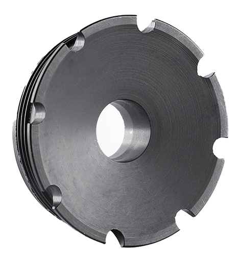 [810128162746] Dead Air DA211 Front Cap R-Series 45 Cal Fits Stainless Steel Black Nitride